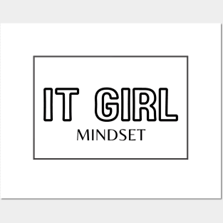 It Girl Mindset Posters and Art